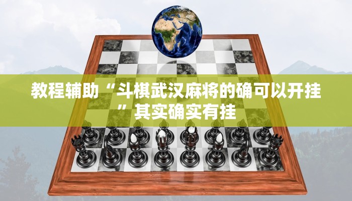 教程辅助“斗棋武汉麻将的确可以开挂”其实确实有挂