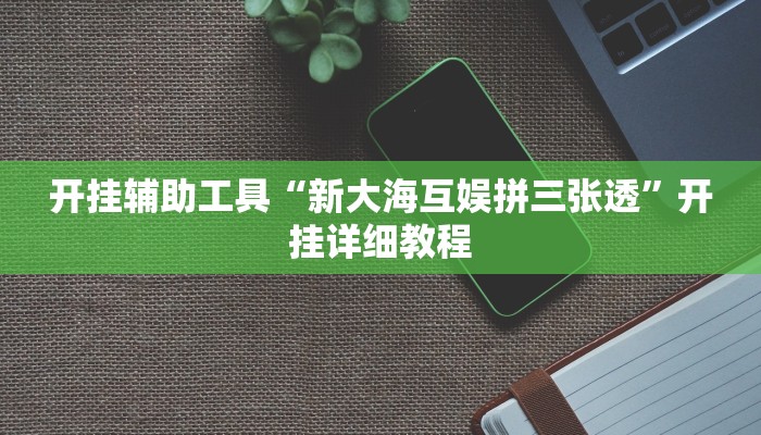 开挂辅助工具“新大海互娱拼三张透”开挂详细教程