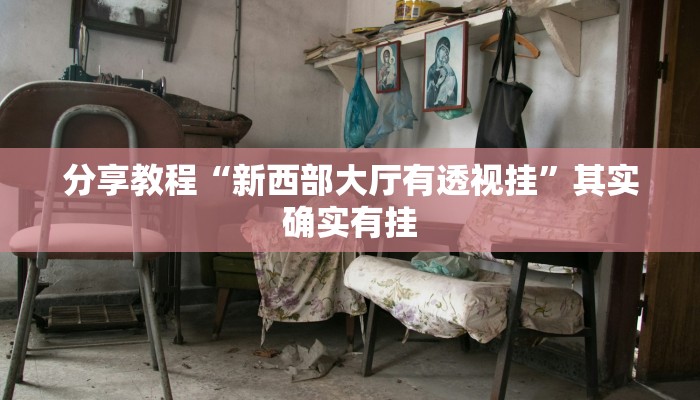 分享教程“新西部大厅有透视挂”其实确实有挂