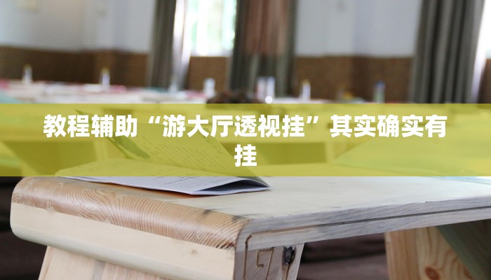 教程辅助“游大厅透视挂”其实确实有挂