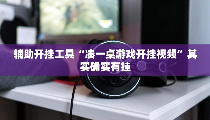 辅助开挂工具“凑一桌游戏开挂视频”其实确实有挂