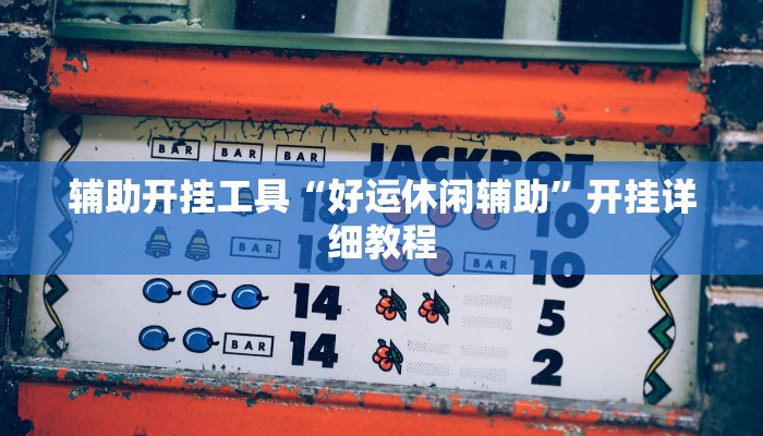 辅助开挂工具“好运休闲辅助”开挂详细教程