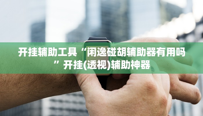 开挂辅助工具“闲逸碰胡辅助器有用吗”开挂(透视)辅助神器