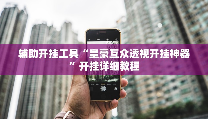 辅助开挂工具“皇豪互众透视开挂神器”开挂详细教程