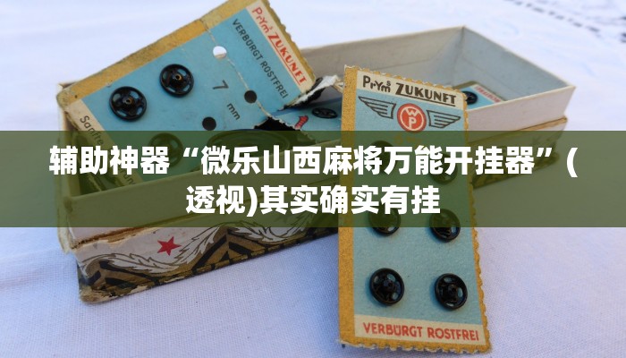 辅助神器“微乐山西麻将万能开挂器”(透视)其实确实有挂