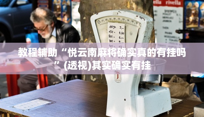 教程辅助“悦云南麻将确实真的有挂吗”(透视)其实确实有挂