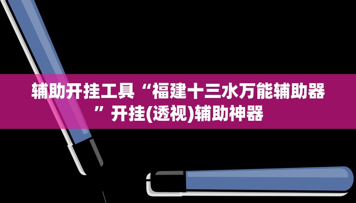 辅助开挂工具“福建十三水万能辅助器”开挂(透视)辅助神器
