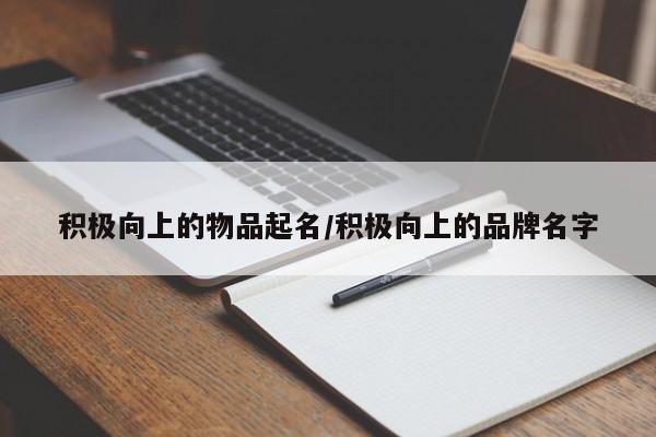 积极向上的物品起名/积极向上的品牌名字